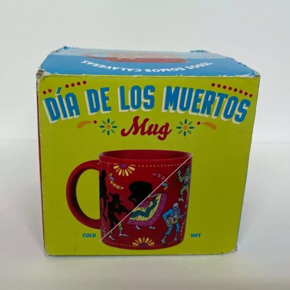 Other - Coffee Mug Day of the Dead DIA De Los Muertos Skeleton Hot Tea Reveals Graphics